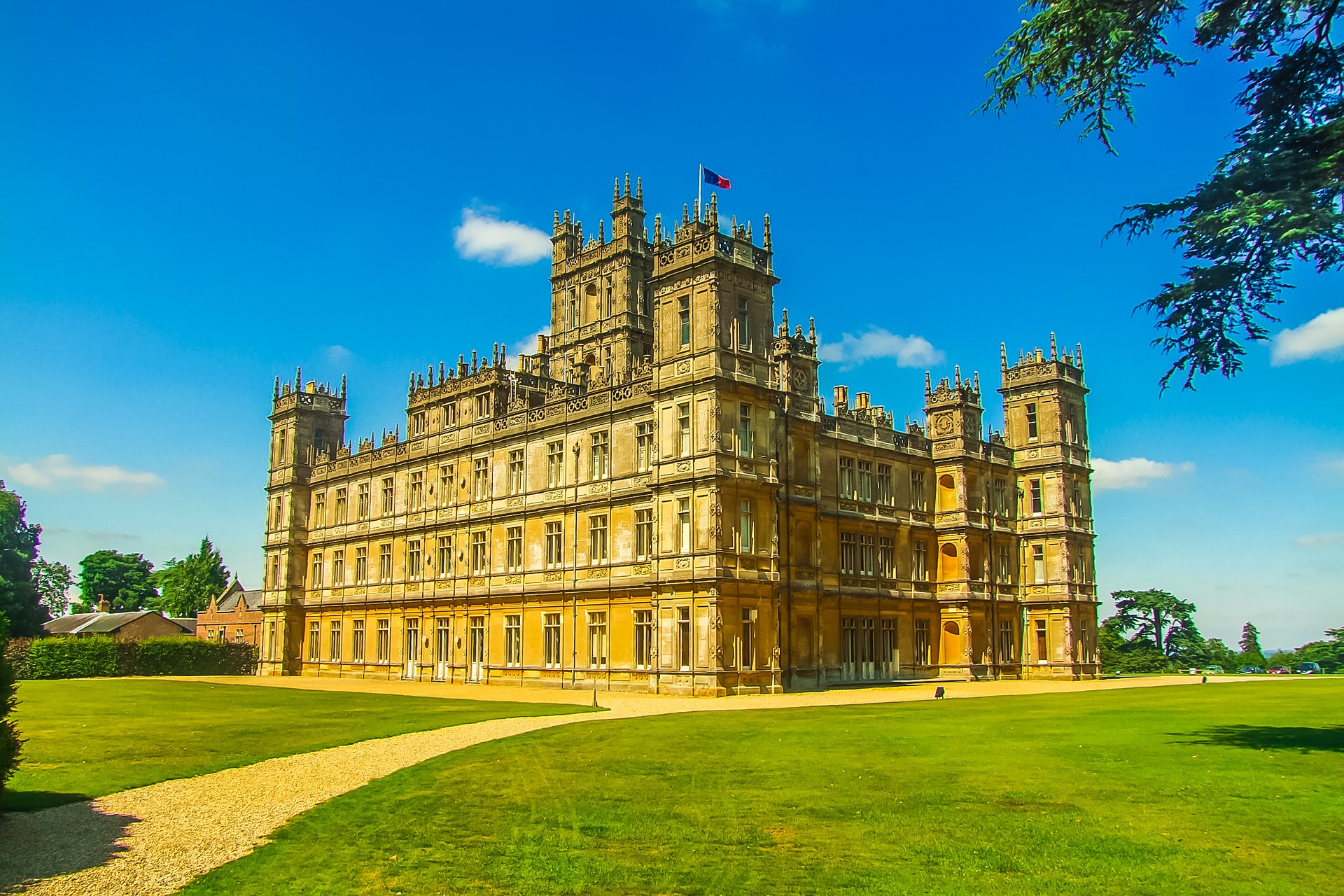 Highclere Castle Berkshire England UK