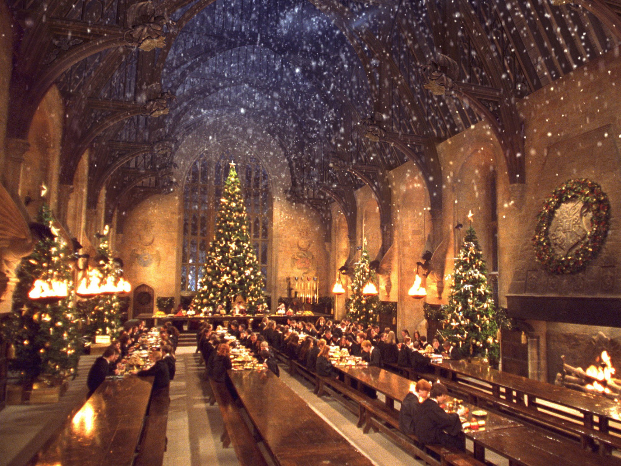Harry Potter Christchurch College Great Hall Oxford Oxfordshire England UK