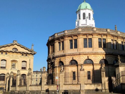 The Sheldonian Oxford Oxfordshire England UK