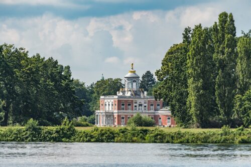 Marmorpalatset sjö Potsdam Berlin Tyskland