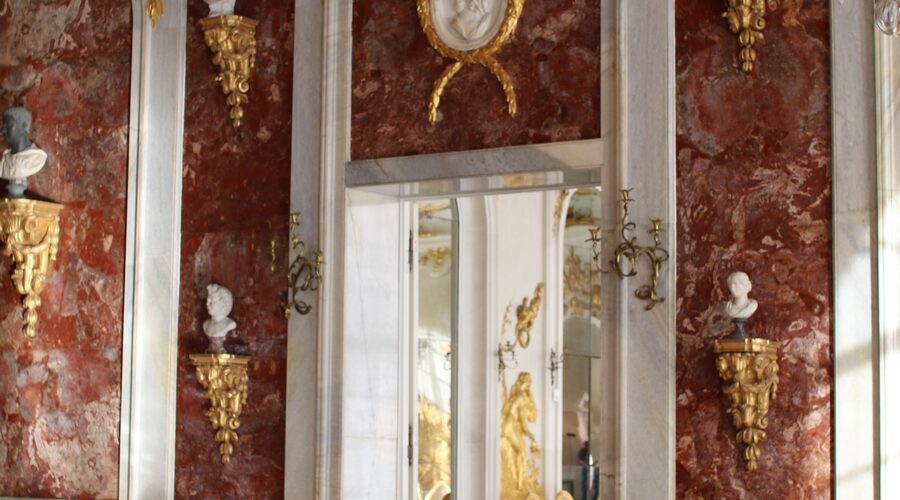 Sanssouci interiör Potsdam Berlin Tyskland Sanssouci interiör Potsdam Berlin Tyskland