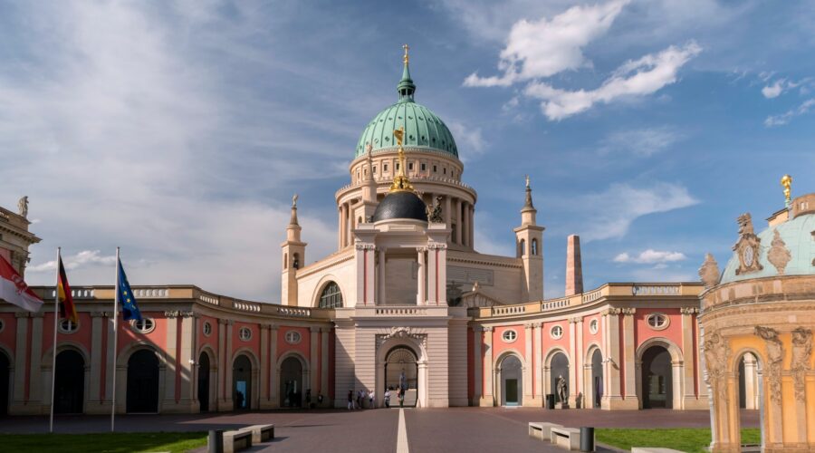 Nikolaikyrkan Potsdam Berlin Tyskland Nikolaikyrkan Potsdam Berlin Tyskland