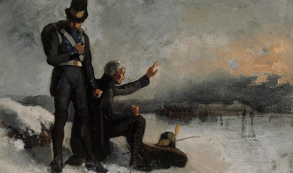 Albert Edelfelt Kohtaus Suomen sodasta